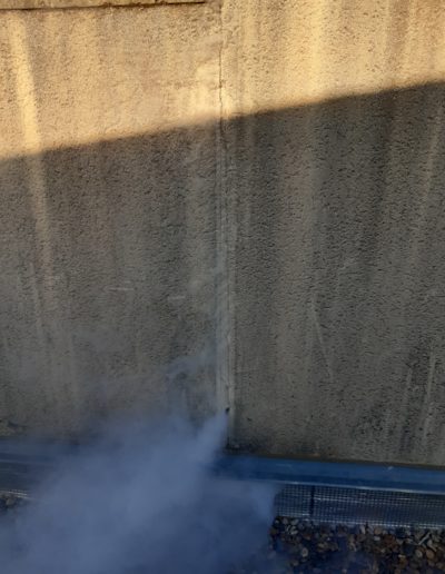 recherche de fuite par fumigène